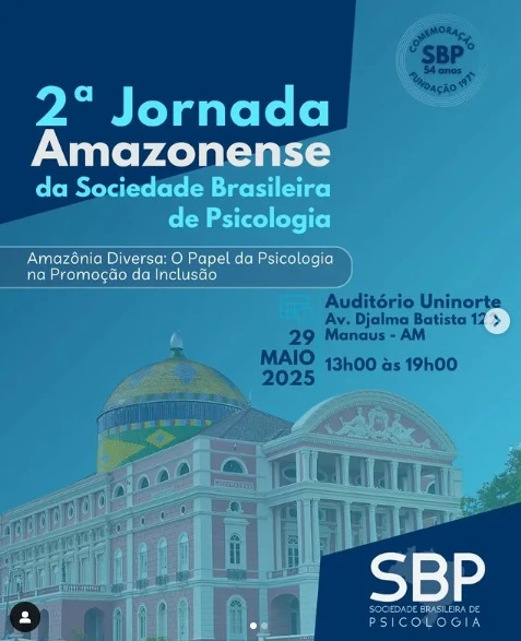 2ª Jornada Amazonense da Sociedade Brasileira de Psicologia