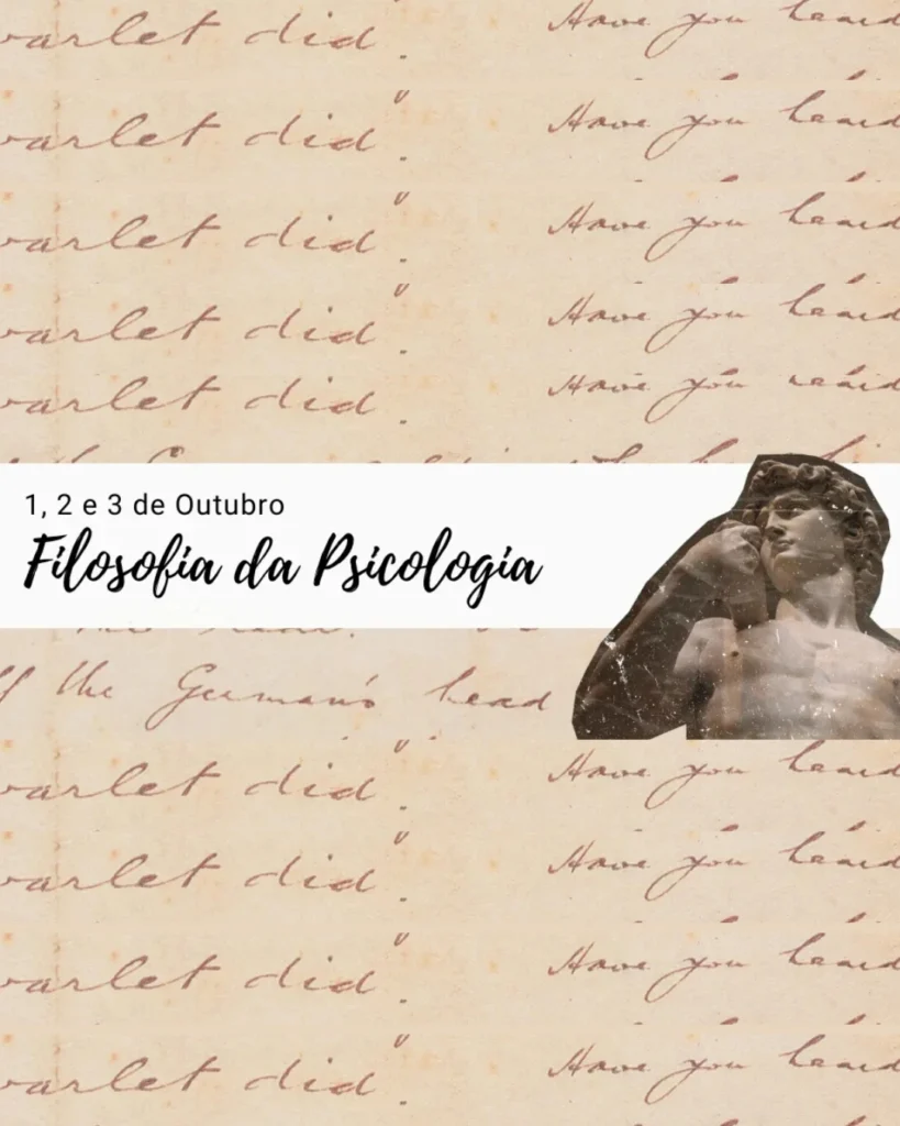 I Encontro de Filosofia da Psicologia