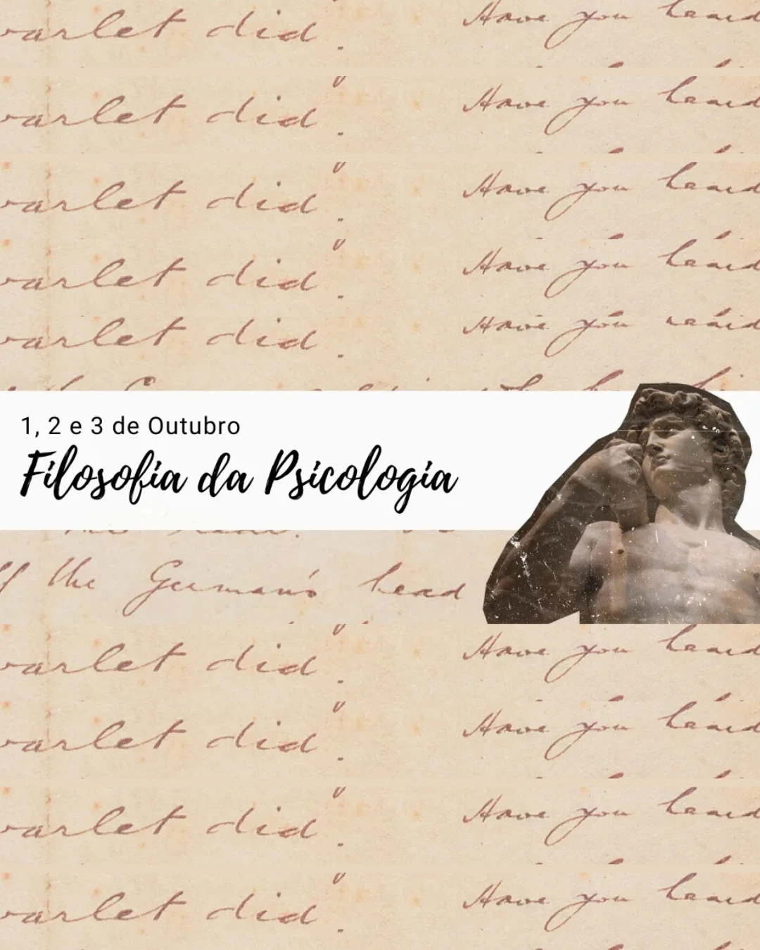 I Encontro de Filosofia da Psicologia