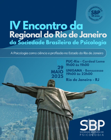 IV Encontro da Regional do Rio de Janeiro da Sociedade Brasileira de Psicologia
