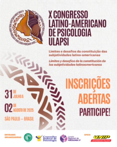 X Congresso Latino-americano de Psicologia – Ulapsi 2025