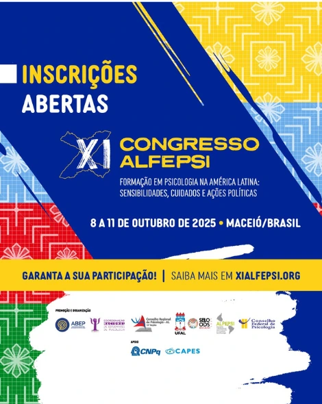 XI Congresso da Associação Latino-americana para a Formação e o Ensino da Psicologia (ALFEPSI)