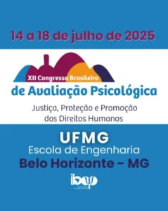 XII Congresso Brasileiro de Avaliação Psicológica