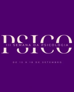 III Semana Acadêmica de Psicologia  UFJ