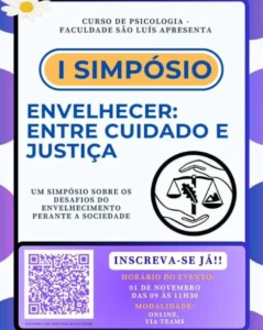 I Simpósio Envelhecer: entre cuidado e justiça