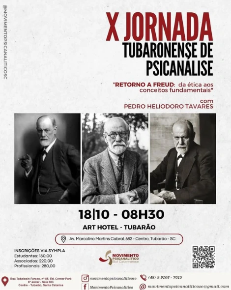 X Jornada Tubaronense de Psicanálise
