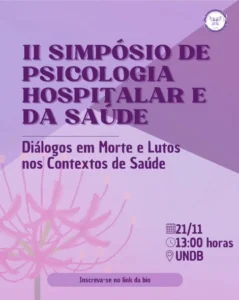 II Simpósio de Psicologia Hospitalar e da Saúde