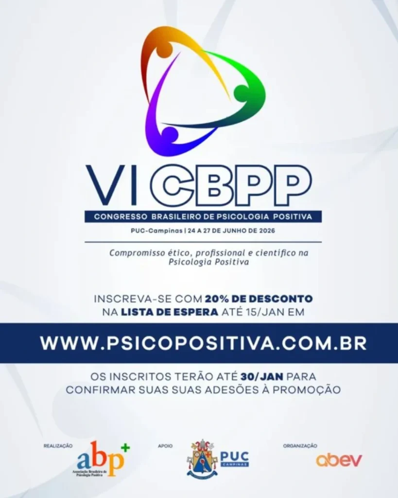 VI Congresso Brasileiro de Psicologia Positiva