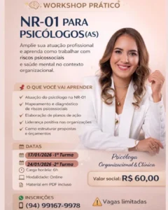 Workshop Prático NR-01 para Psicólogos(as)