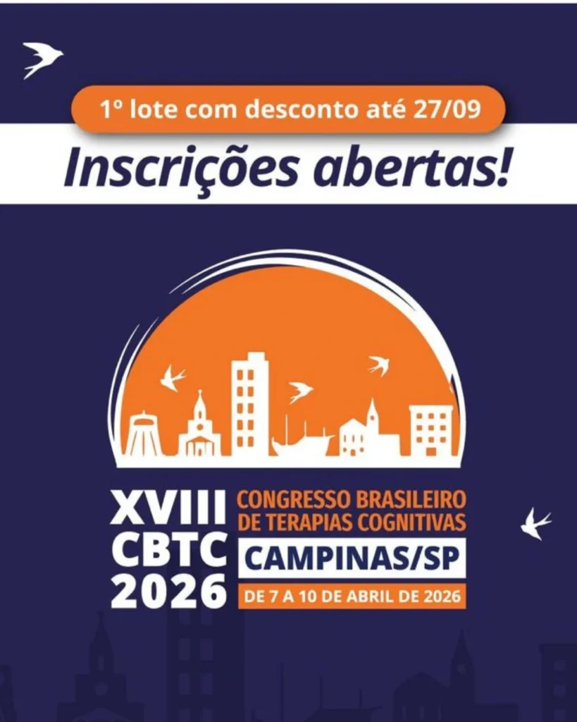 XVIII Congresso Brasileiro de Terapias Cognitivas (CBTC)