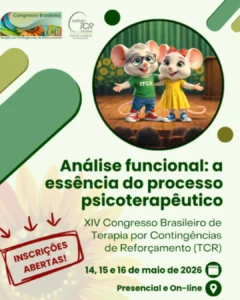 XIV Congresso Brasileiro de Terapia por Contingências de Reforçamento