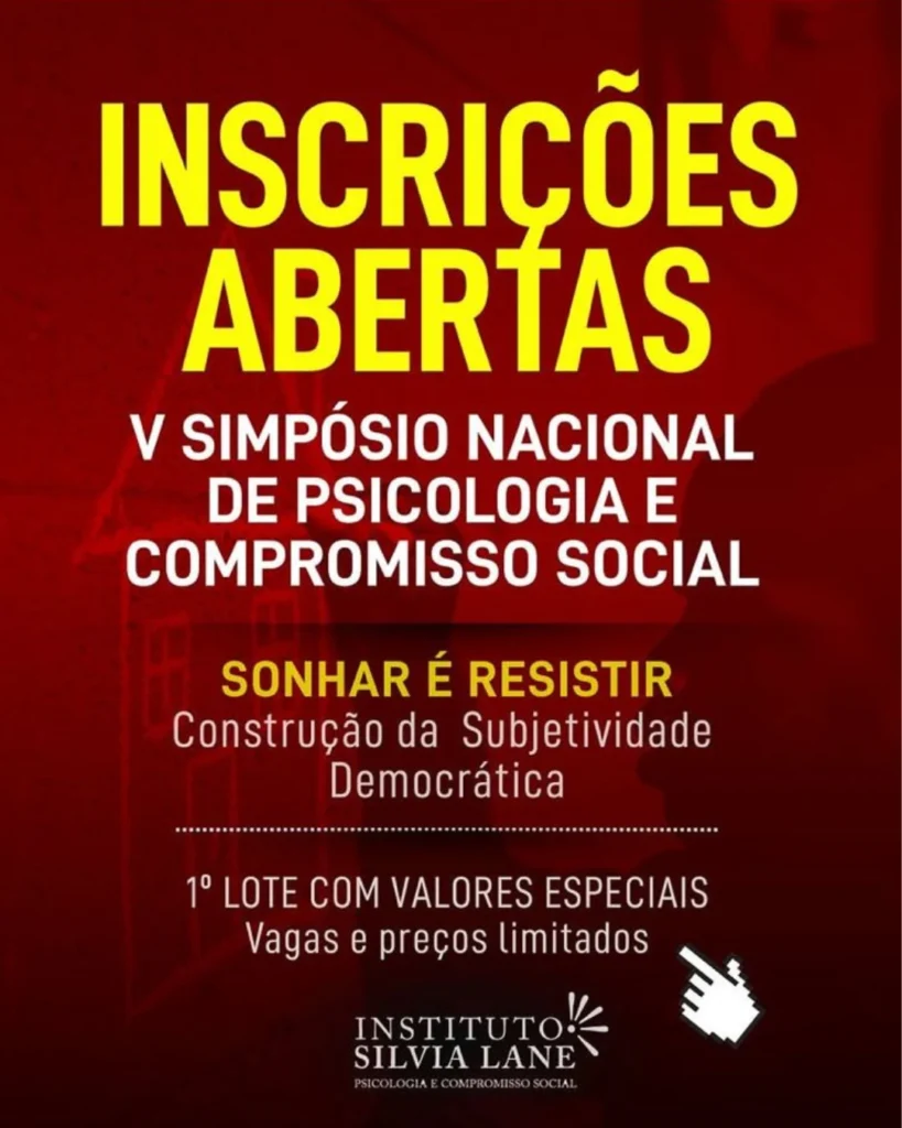 V Simpósio de Psicologia e Compromisso Social
