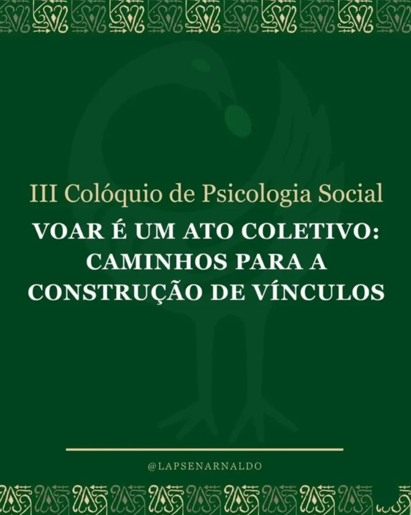 III Colóquio de Psicologia Social