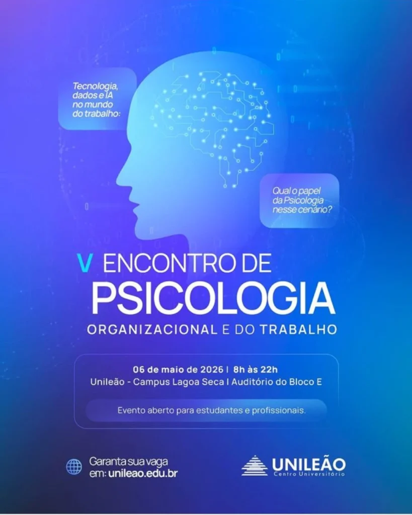 V Encontro de Psicologia Organizacional e do Trabalho