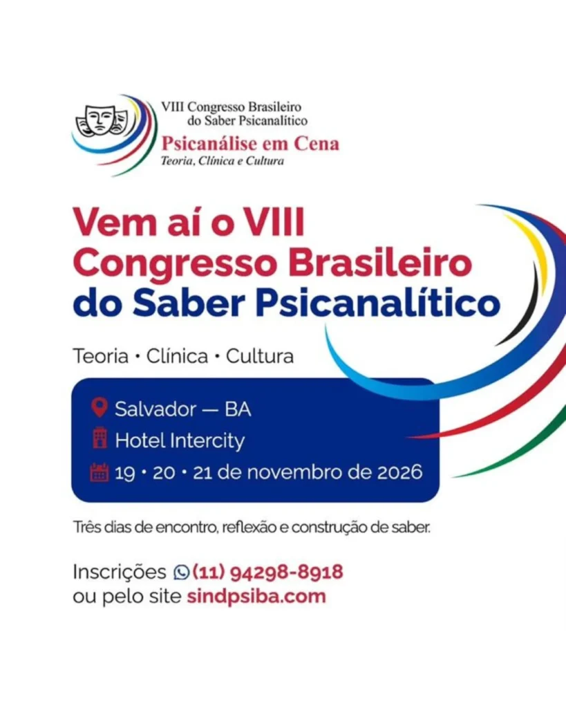 VIII Congresso Brasileiro do Saber Psicanalítico