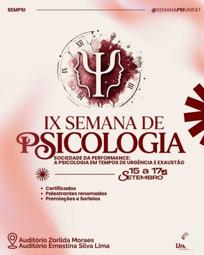 IX Semana de Psicologia da UNIFAT