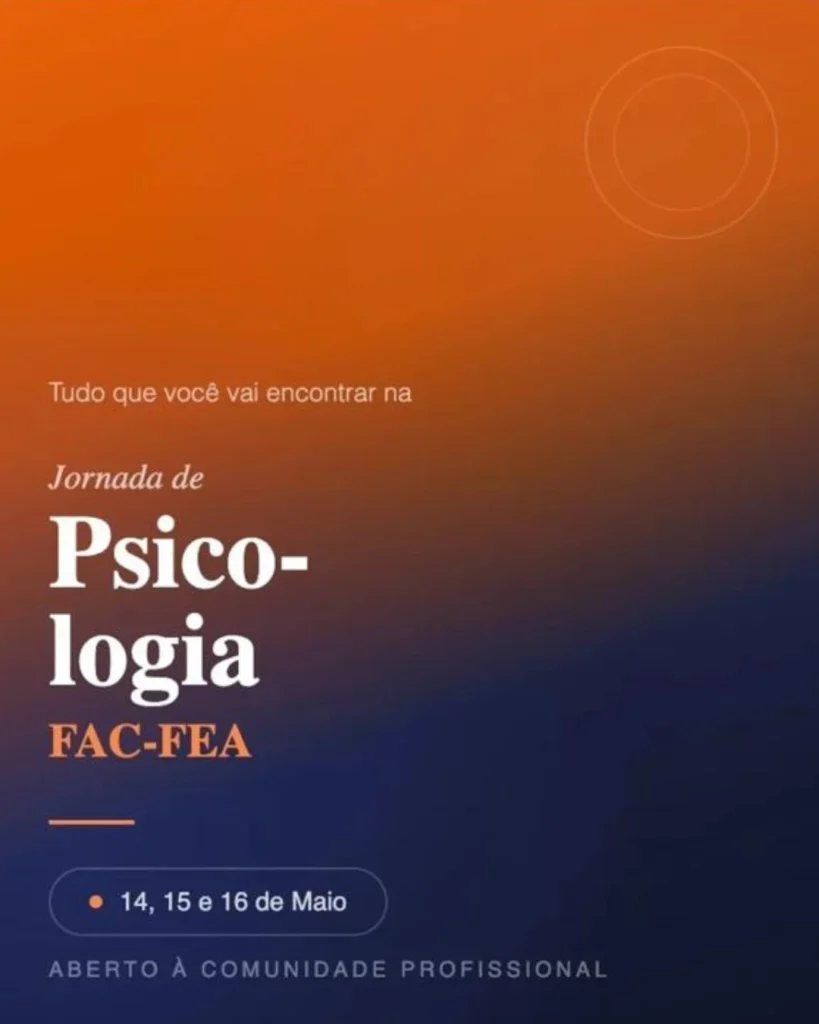 Jornada de Psicologia 2026 – Fac-Fea