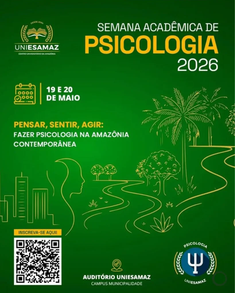 Semana Acadêmica de Psicologia 2026 da Uniesamaz